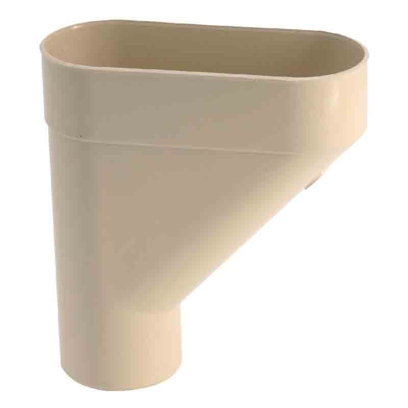 Jamba de PVC para agua de lluvia - arena | Leroy Merlin