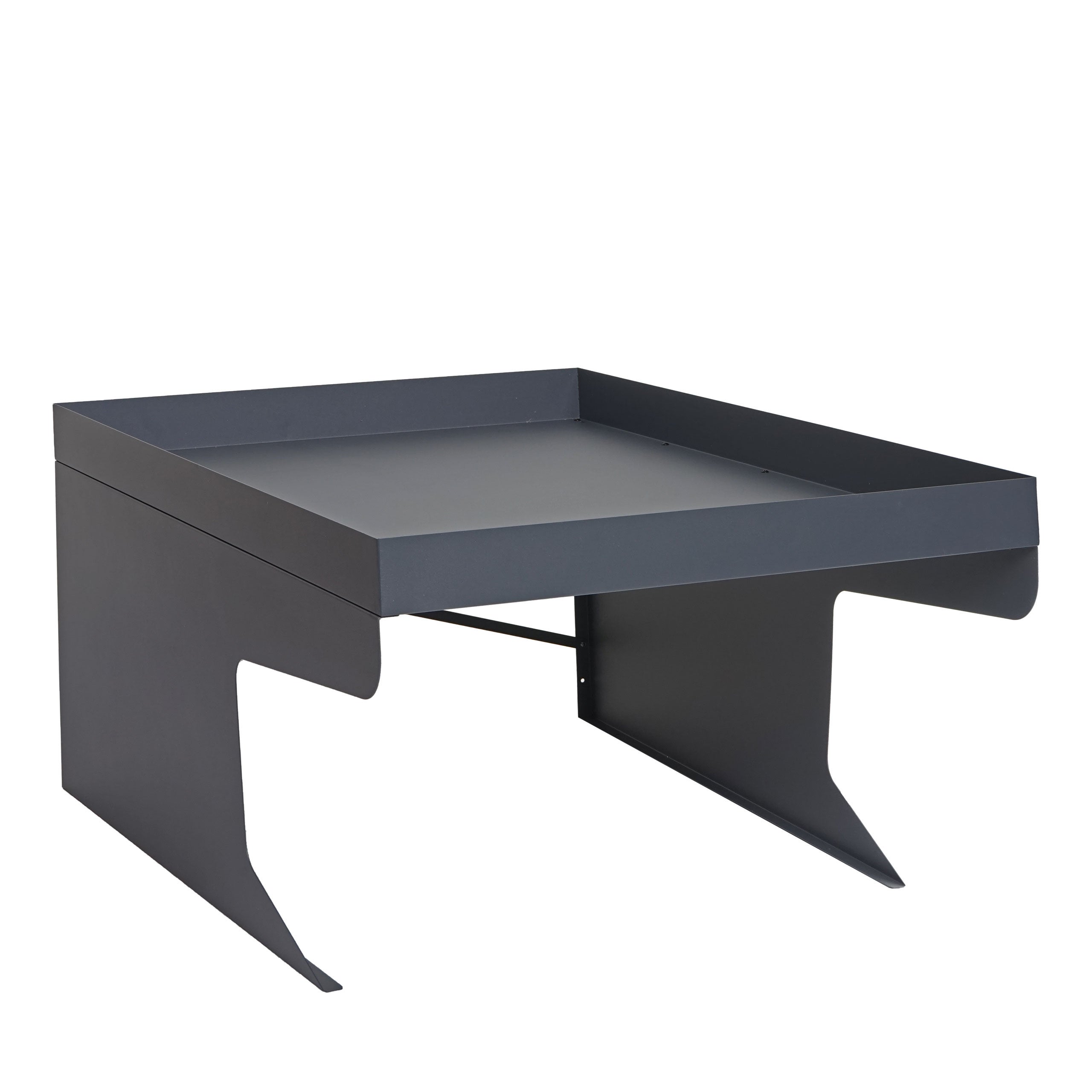 Riparo Garage Per Robot Tosaerba | Acciaio Zincato Antracite | Dimensioni 41x60x70 Cm | Protezione Da Pioggia E Sole