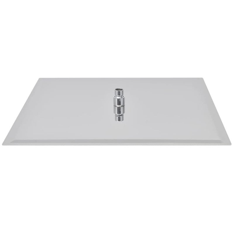 Testa Doccia a Pioggia in Acciaio Inossidabile 50x50cm Quadrata vidaXL - 3