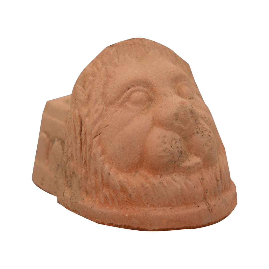 BISCOTTINI Set 8 Piedini Sottovaso Zampa di Leone in Terracotta Toscana - Supporto per Vasi da Esterno - Piedini Sotto Vaso 10x8x8cm Made in Italy - 9