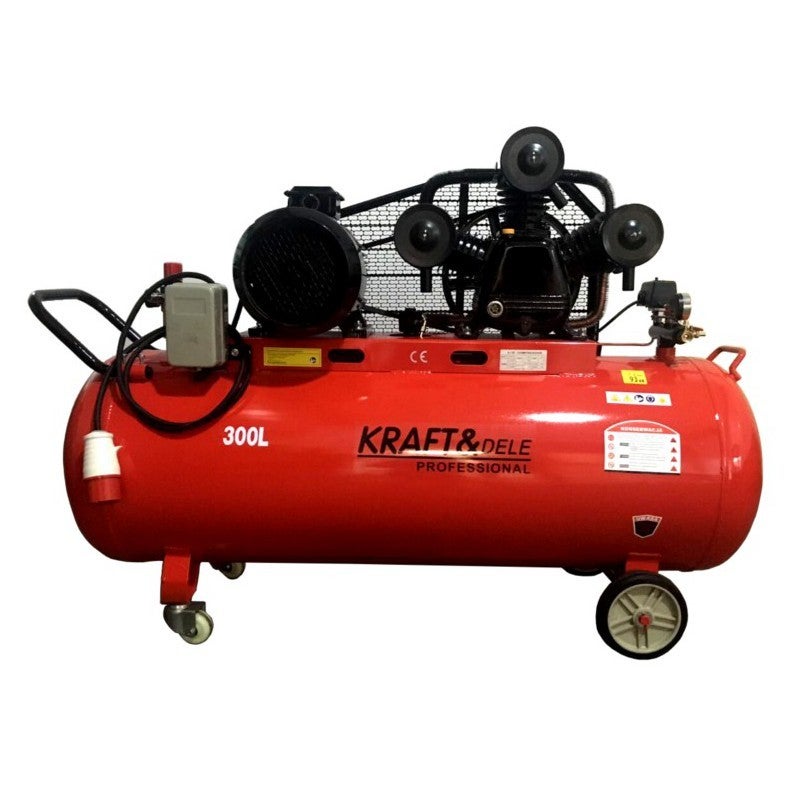Compresor ulei, 300L 3 pistoane, KD1411, Kraft&Dele