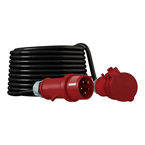 Przedłużacz 5m siłowy 16A/5P IP44 CEE 400V/16A H07RN-F 5x2,5 Doktorvolt® 6824