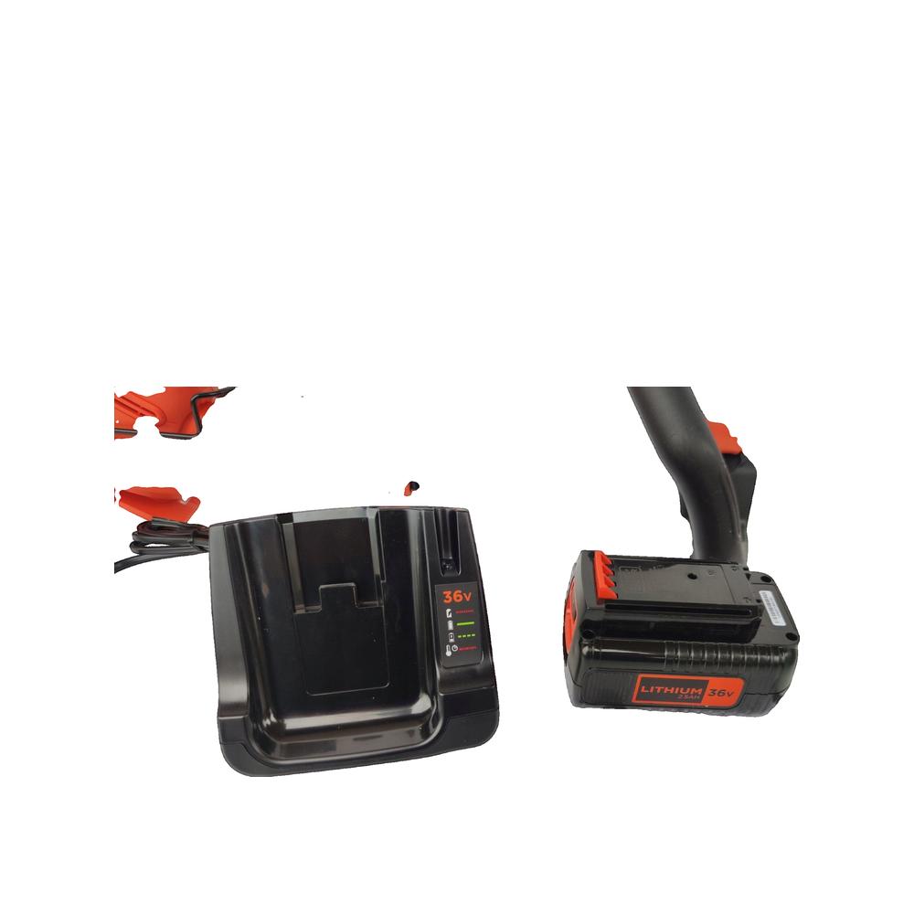 Desbrozadora inalámbrica BLACK+DECKER Modelo 36 V litio + motor Brushless