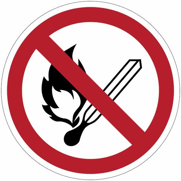 Panneaux D interdiction ISO 7010 Fumer Et Flammes Nues Interdits panneaux-d-interdiction-iso-7010-fumer-et-flammes-nues-interdits