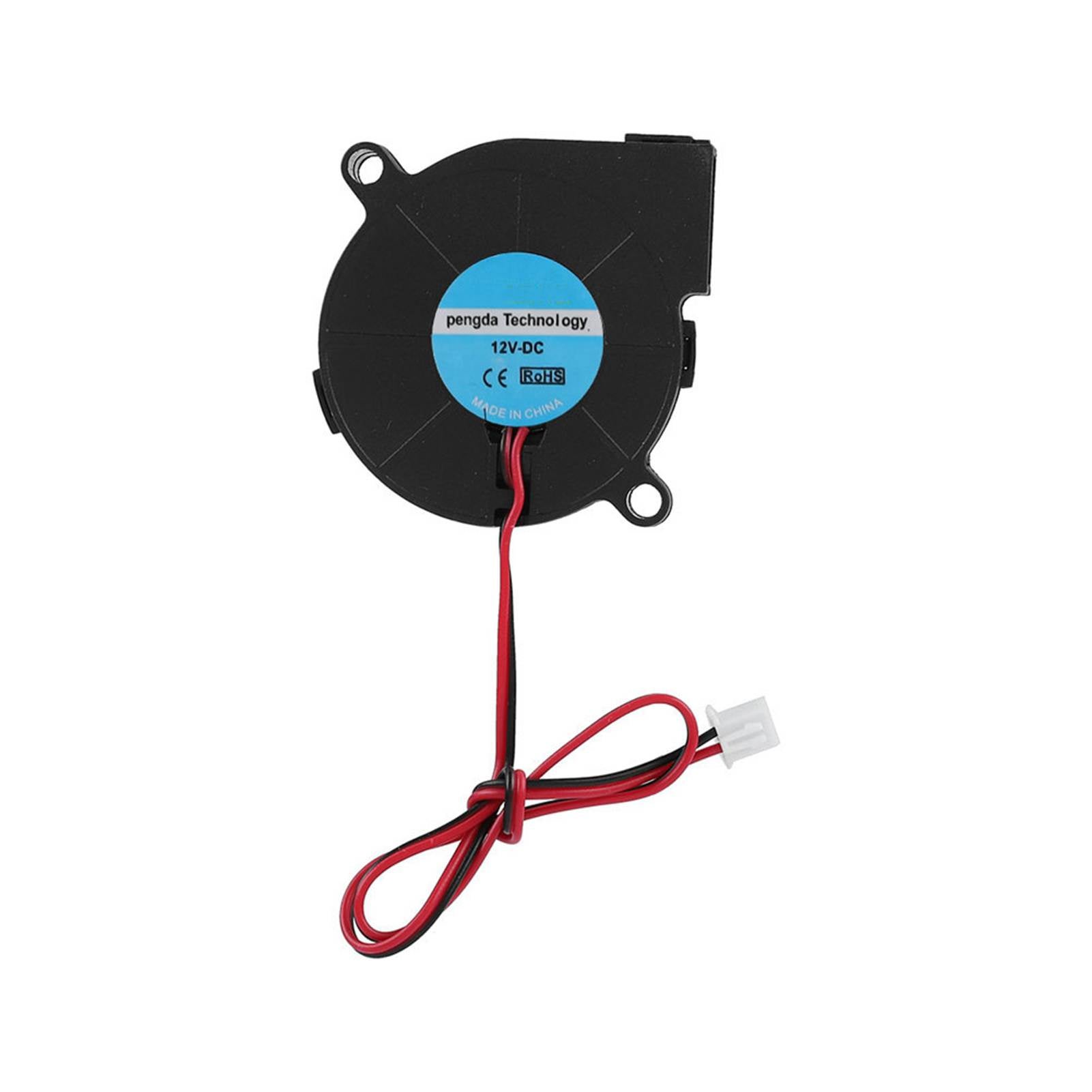 2 Ventole Radiali 50x15mm 12V 7000 RPM - Per Stampanti 3D, Umidificatori E PC