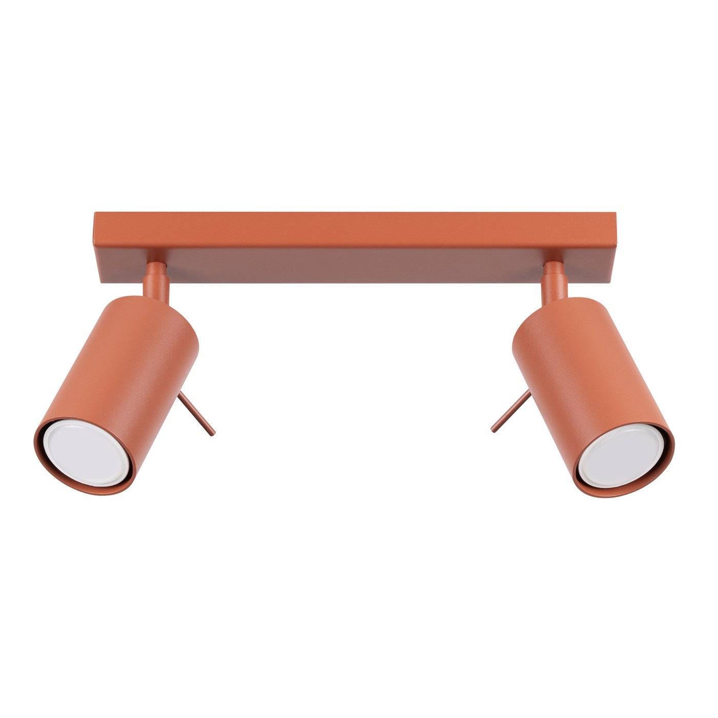Reflektor sufitowy spot natynkowy Ring listwa ochra czerwona 2xGU10x10W wym: 17 x 30 x 6 cm metal Sollux Lighting