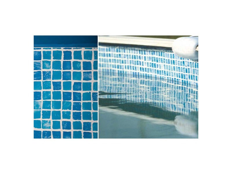 Carrelage mosaïque en verre Ø460x132cm Haute Résistance UV Produits Chimiques Esthétique Classique Elégant Longue Durée de Vie - 4