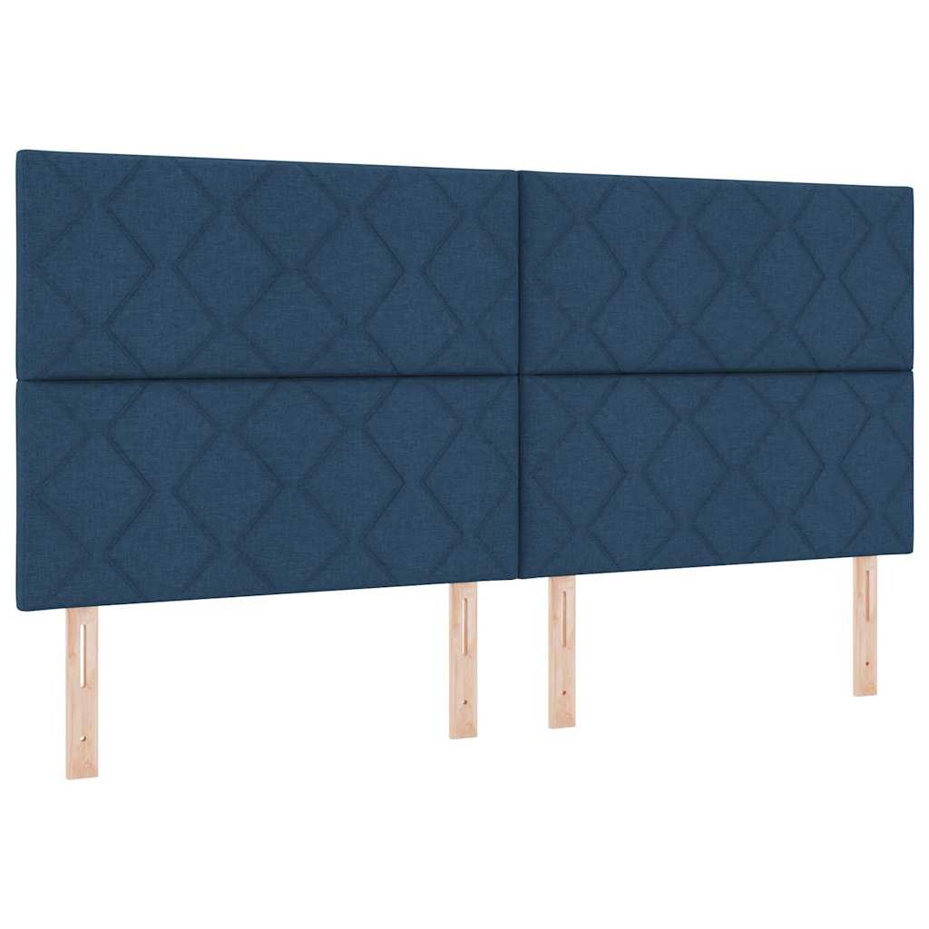 Tête De Lit Murale Velours Gris Clair 200cm - Design Géométrique, Hauteur Réglable, Gain De Place - Pour Une Déco Chambre Moderne