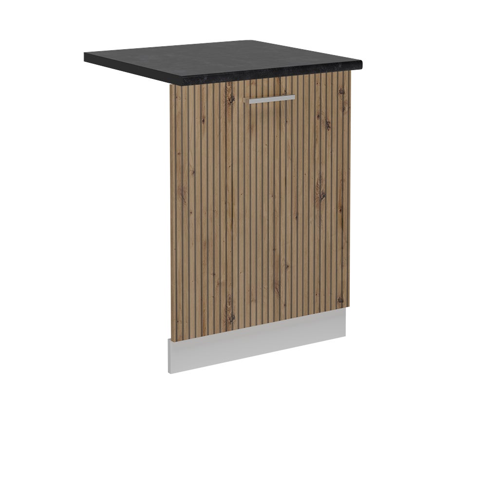 Vicco Panel przedni zmywarki R-Line, Dąb rzemieślniczy, 60 cm , BP Antracyt