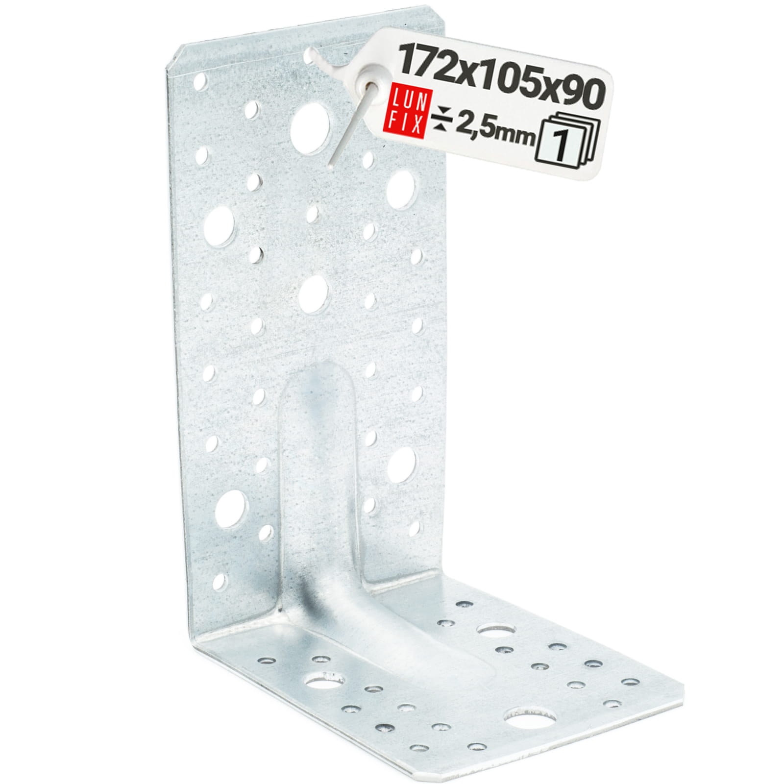 Kątownik ciesielski 172x105x90x2,5 1szt.