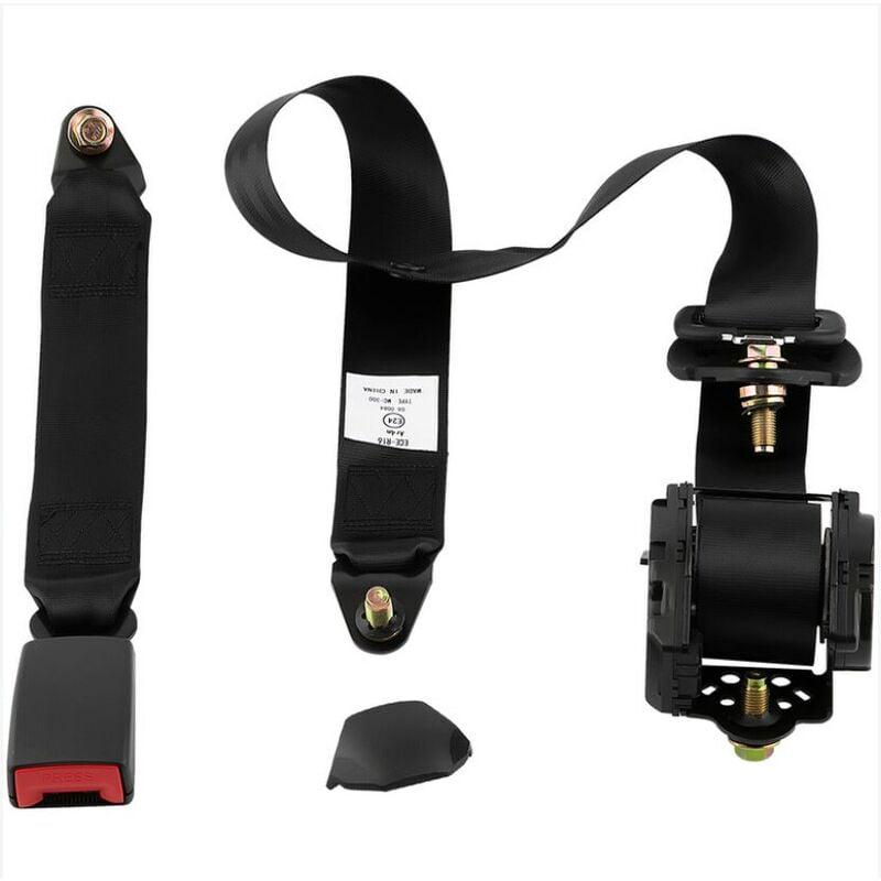 2X Universel 3 Point Rétractable Ceinture de Sécurité Voiture Siège ceinture - 4
