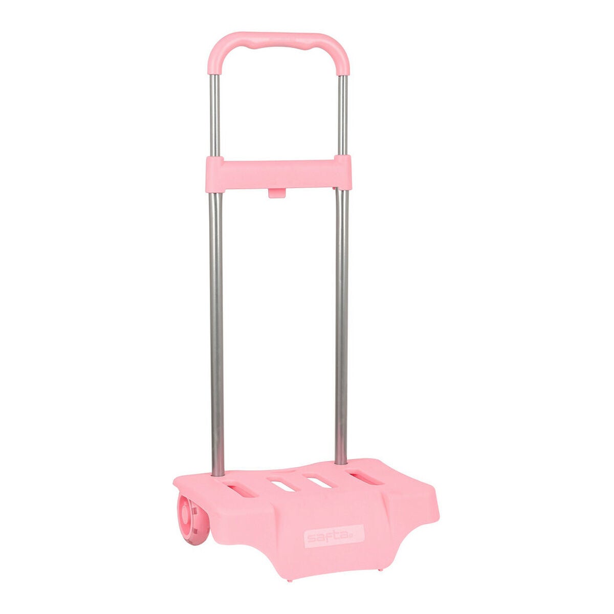 Chariot Pliable Safta Rouge Pour Sac à Dos D'École - Léger Avec Roues Et Poignée Rétractable