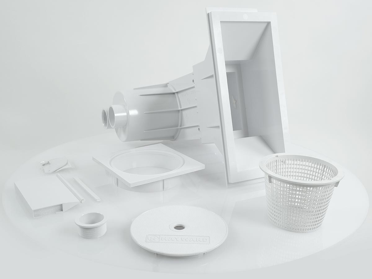 Skimmer premium grande meurtrière (béton) - Hayward - 3