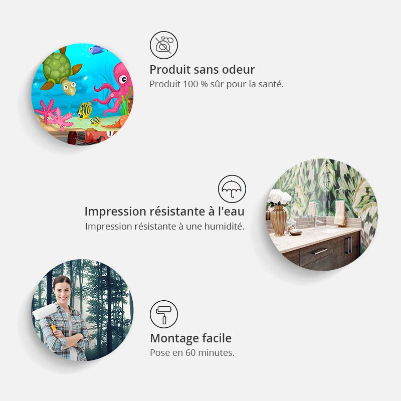 Fotomurale - Foggy Nature - Green 100x70 cm - 4