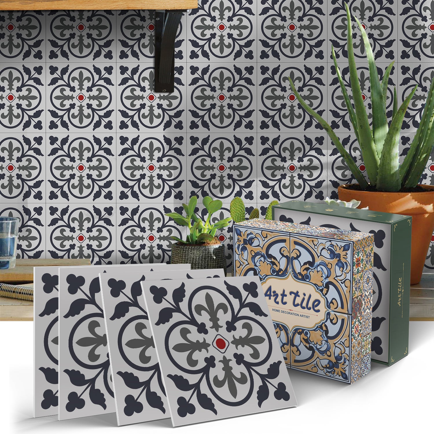 Zestaw 12 samoprzylepnych paneli ściennych 3D, płytki backsplash, naklejki dekoracyjne, wodoodporne i odporne na ciepło, 15 cm x 15 cm