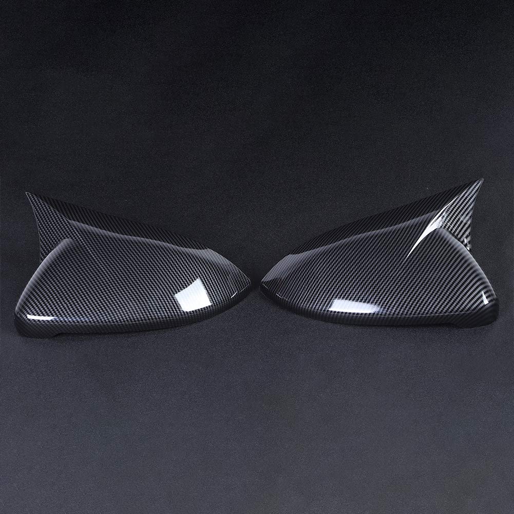 Copertura specchietto retrovisore laterale in fibra di carbonio, alloggiamento adatto per MK7 7.5 2014-2019 - 5