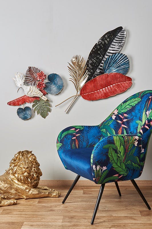 Ornement D'oiseau En Métal Pour Décoration Extérieure - 40 X 13 Cm, Résistant à La Rouille, Pour Jardin Ou Terrasse - 2