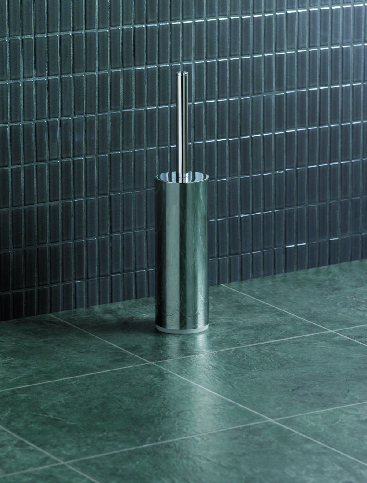 Set brosse WC CONNECT suspendu chrome IDEAL STANDARD | Leroy Merlin