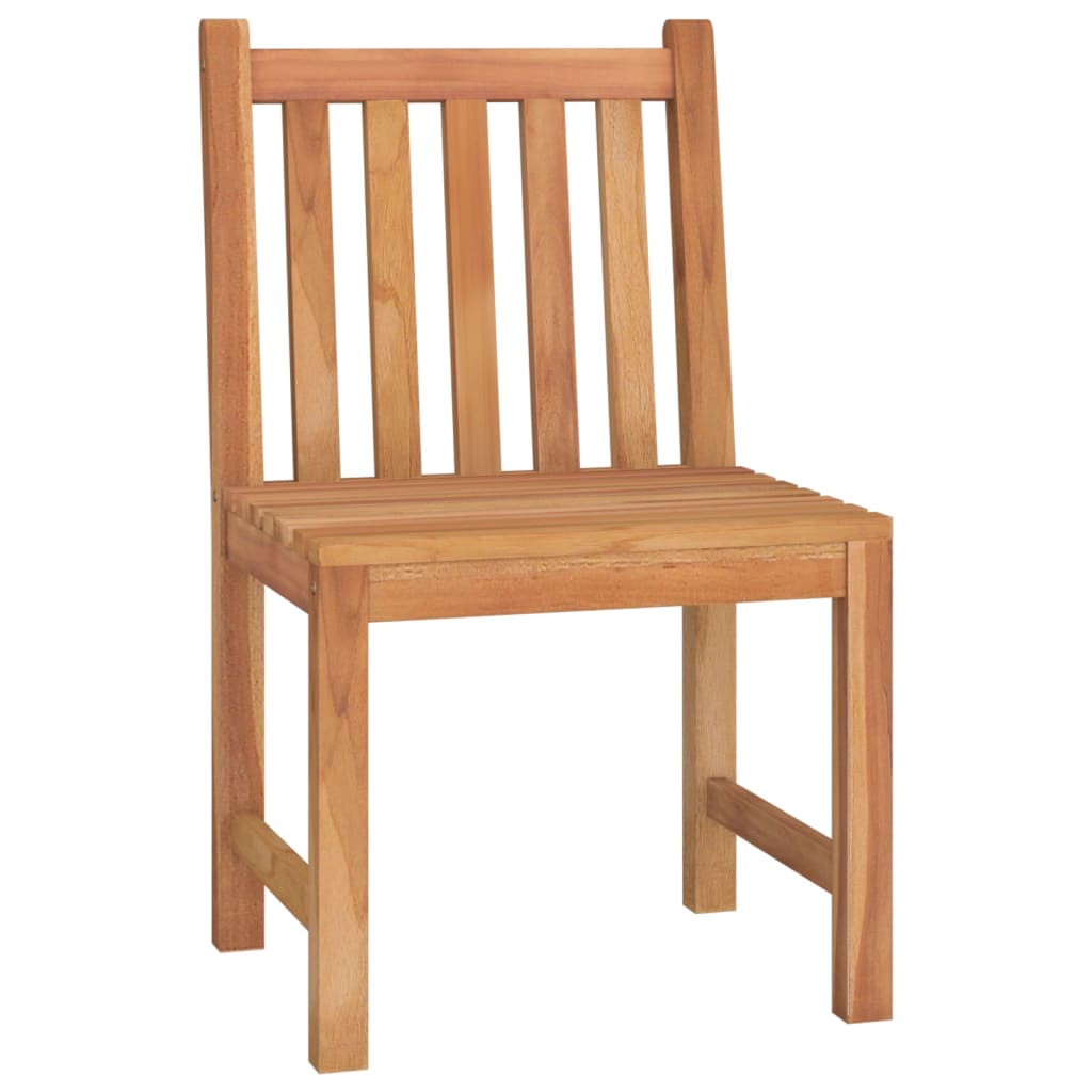 Set da pranzo per mobili da giardino mobili da esterno 3 pezzi in legno massello di teak 02_0014255 - 3