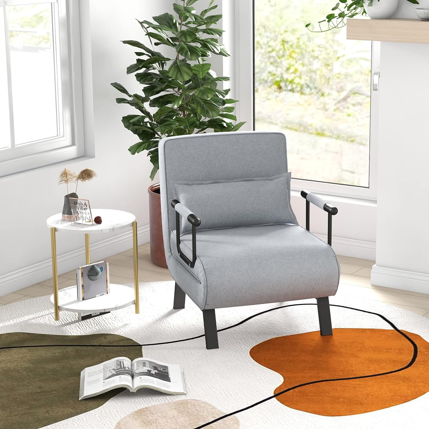 Poltrona Relax Flexispot Elettrica - Reclinabile Con Funzione Letto E Portata 300kg | Per Casa E Ufficio - Foto 13