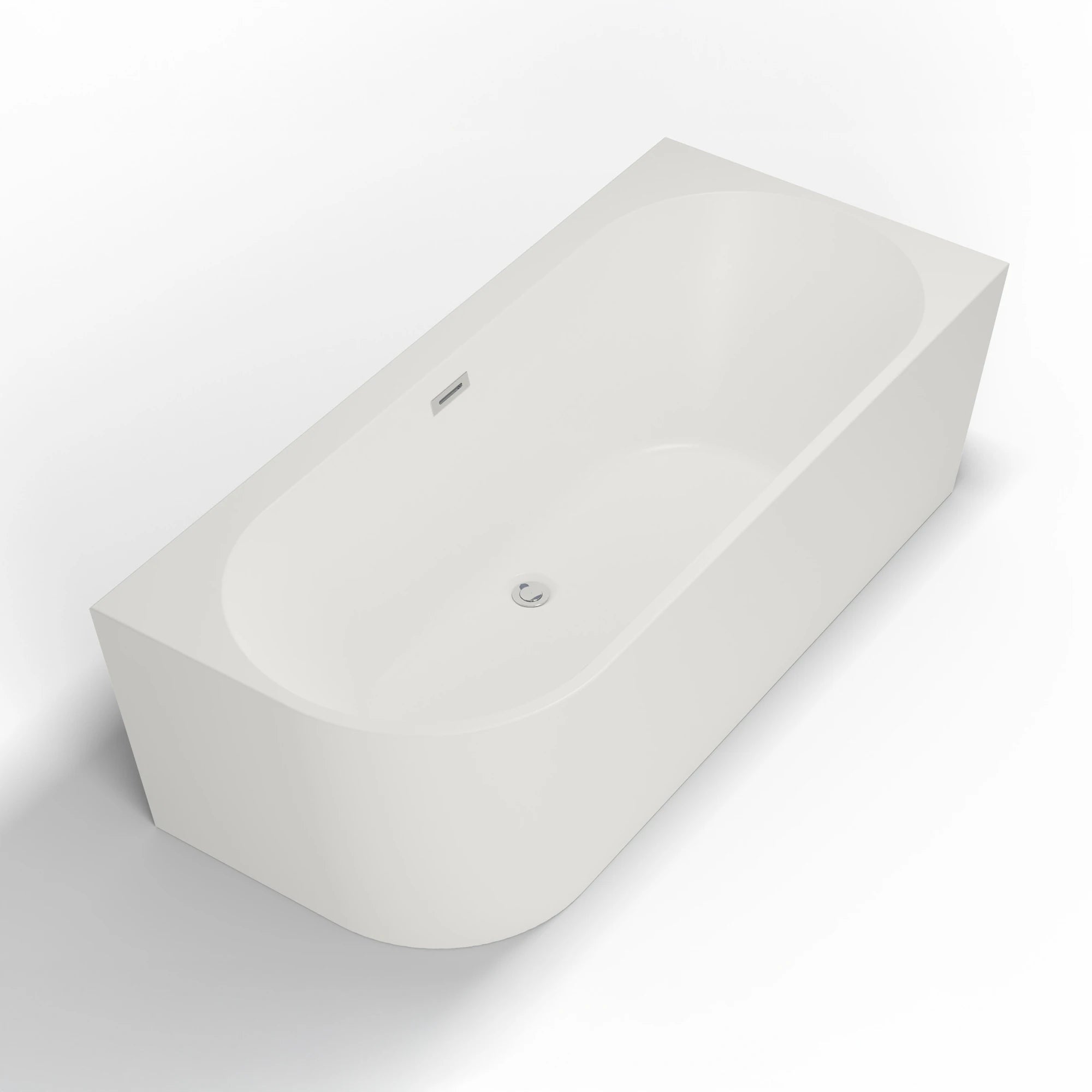 Baignoire Ilot Capri 180 droite blanche 180 x81 x58 cm, by SPALINA - 6