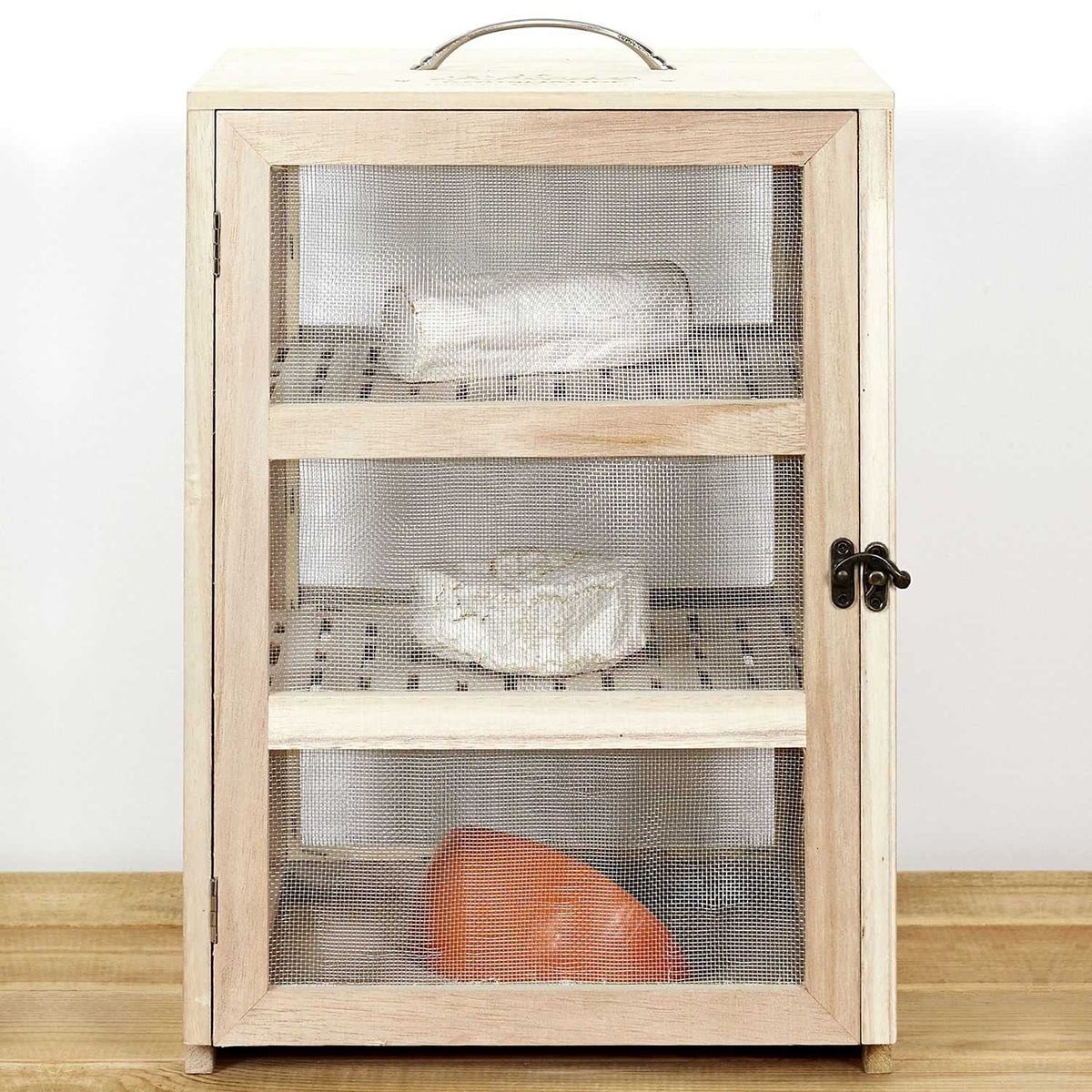 Boîte Garde-Manger en Bois et Grillage Fin - GARDIAN - 4