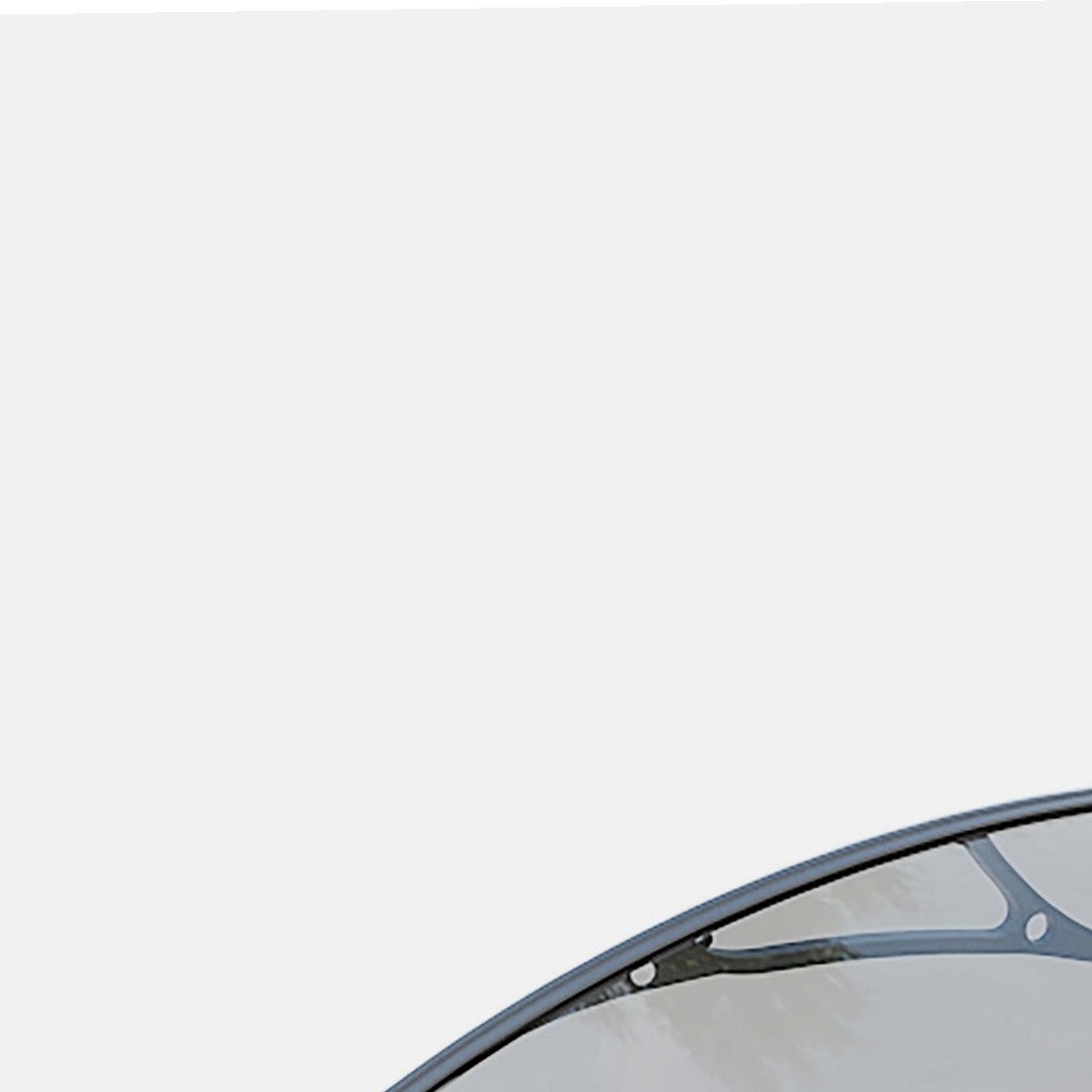 Marquise aluminium et polycarbonate WERKA PRO 80 x 120 cm - 2