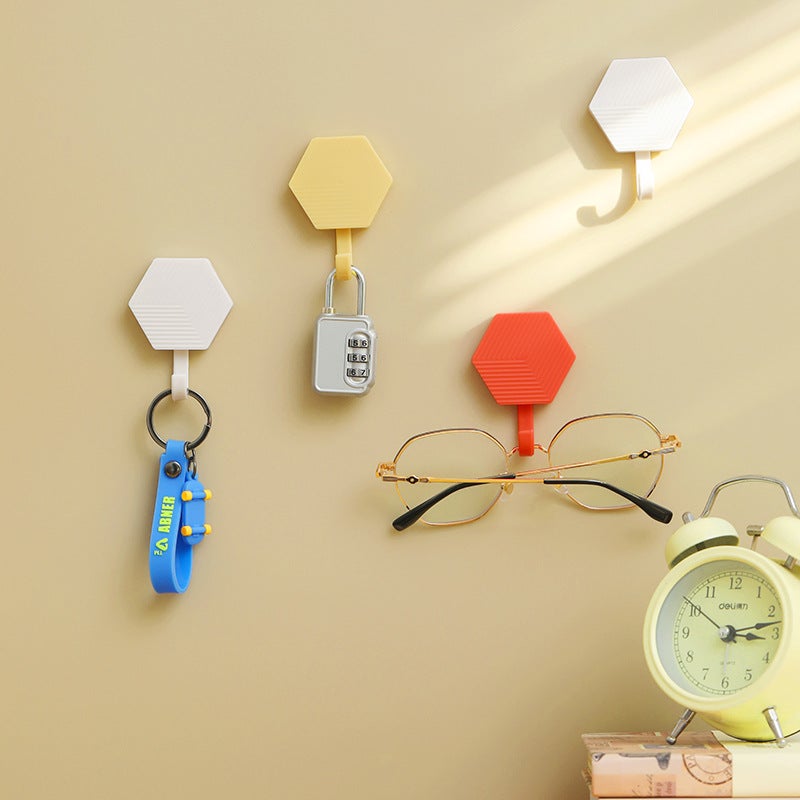 Confezione da 4 ganci robusti, ganci da parete per cactus dei cartoni animati, ganci autoadesivi per mobiletto da tavolo da cucina e bagno (6 x 3,8 cm | Leroy Merlin