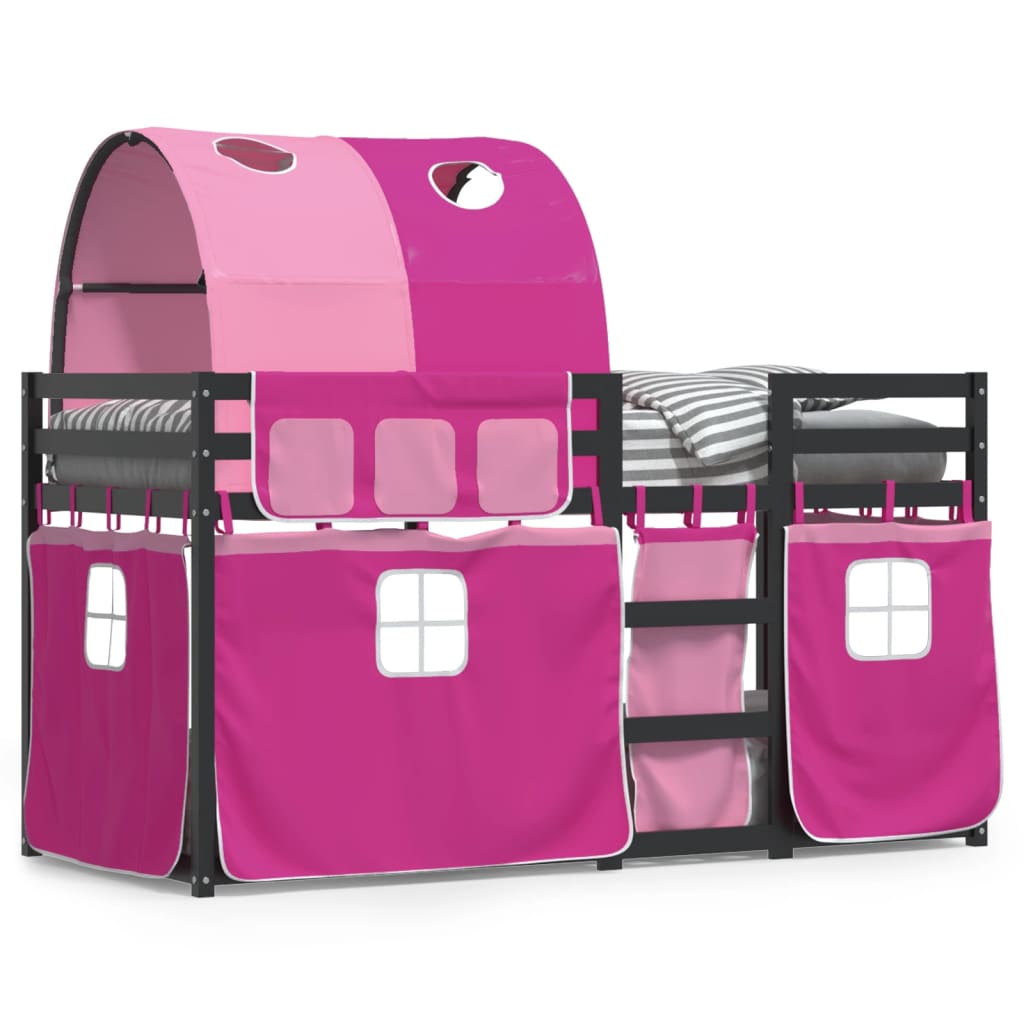 Lit Superposé En Pin Massif 90x190 Cm - Sans Matelas, Design Sûr Avec Garde-corps, Pour Petits Espaces - 12