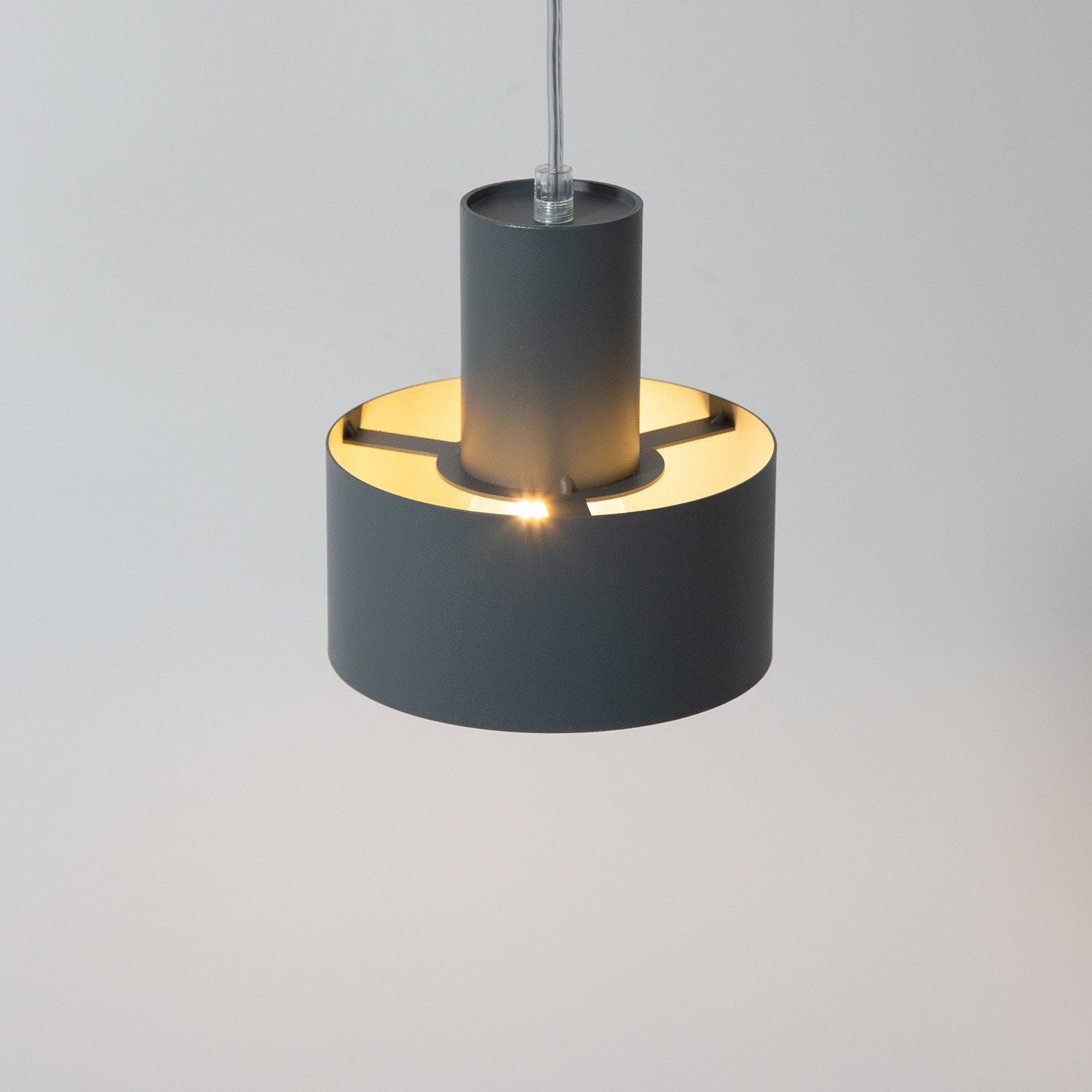 Lampa wisząca RIF grafitowa 1 x E27 x 15W wym: 90 x 15 x 15 cm Sigma Lighting