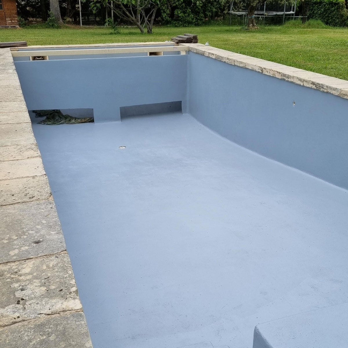 PEINTURE PISCINE BÉTON - 12 Couleurs - HAUTE RESISTANCE 7 ans - ARCAPISCINE Telegris 4 - RAL 7047 - 10 L - ARCANE INDUSTRIES - 9