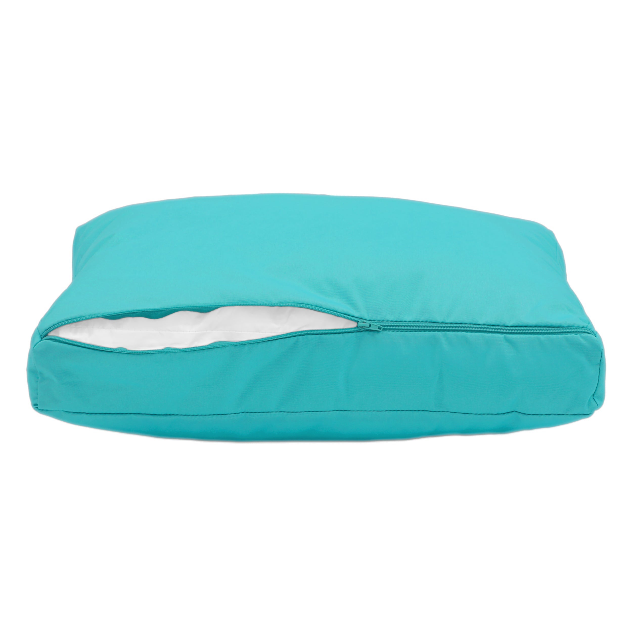 Coussins pour salon de jardin déhoussable 100x50cm Bleu caraïbes - 8