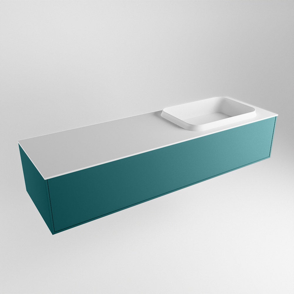 MONDIAZ ERIN 150cm mueble de baño color Smag con 1 cajón. con Lavabo ...