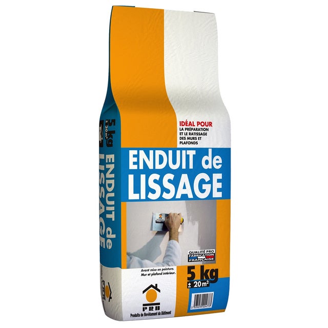 Enduit De Lissage Pâte Blanc – Prêt à L'emploi – 1,5 Kg – Intérieur Et Plafond