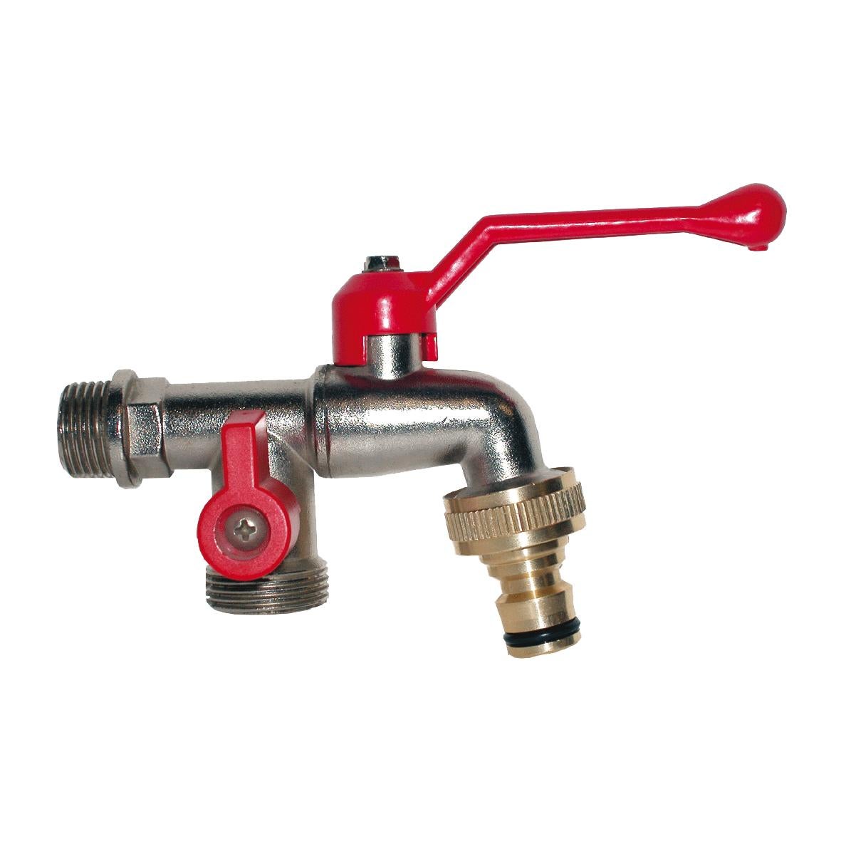 Grifo Jardin Doble Salida One In Two Out Grifo Jardin Doble Salida