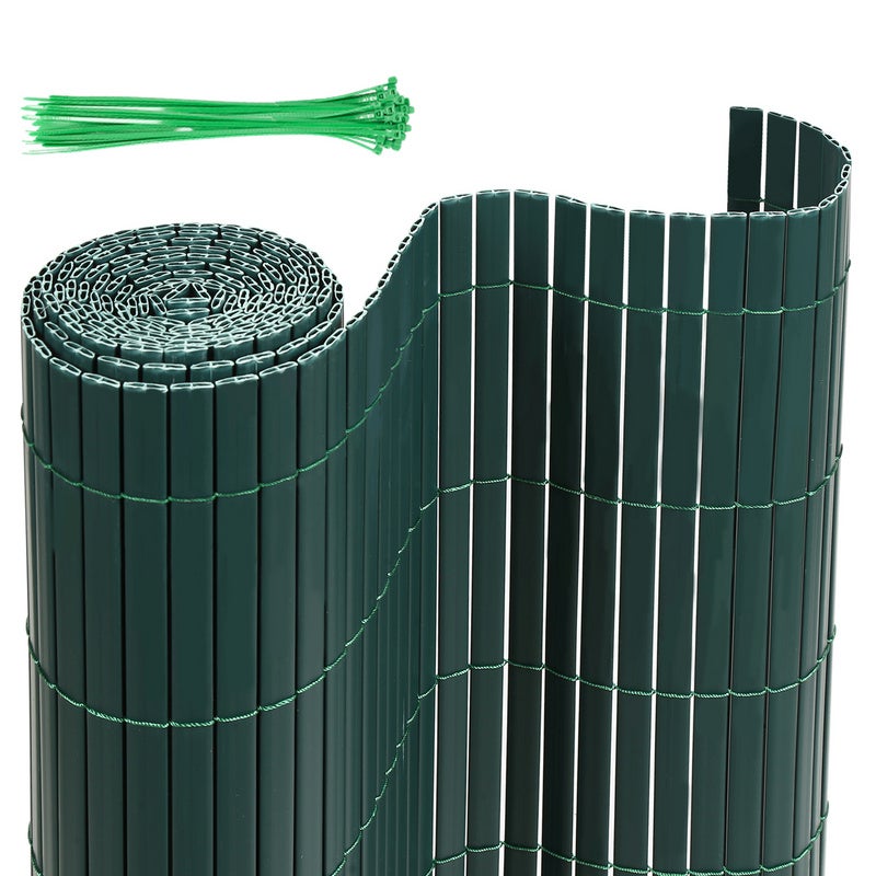 YRHome Paravent Flexible En 3 Pièces, 275 X 180 Cm, Cloison Brise-vue, Avec Serre-câbles Et Clous, Pour Chambre à Coucher, Salon, Bureau (anthracite