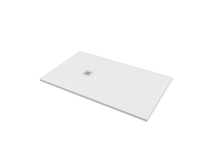 Vetrina 3 Ante Corona 80x120 Cm - Made In Italy, Bianco Lucido Con Dettaglio Grigio