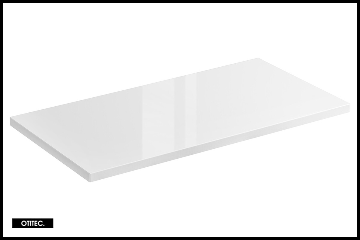 Plan vasque de 80 cm - Blanc - CAPRI | Bricoman