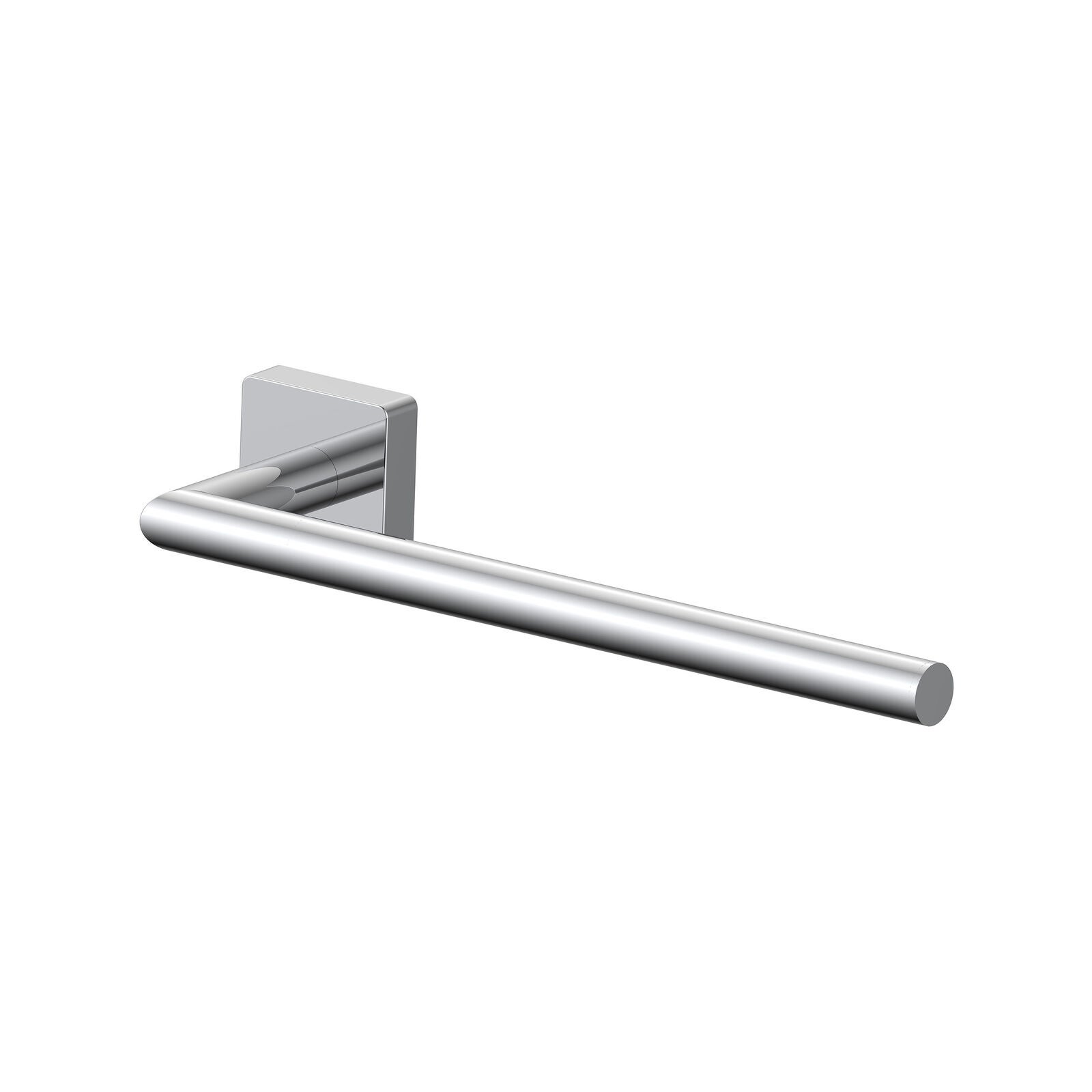 Porta Asciugamani INDA One – 35 Cm, Nero Opaco, Design Italiano