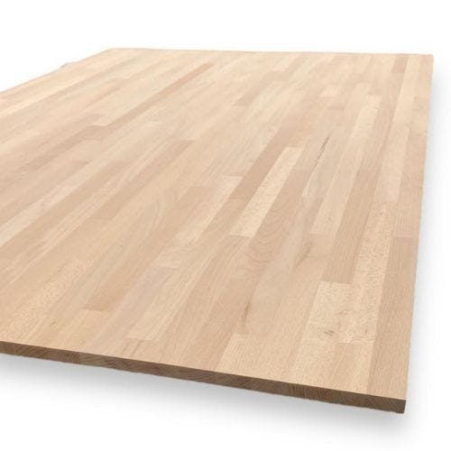 Tablero macizo en madera de haya vaporizada 19x1220x2100 mm | Leroy Merlin