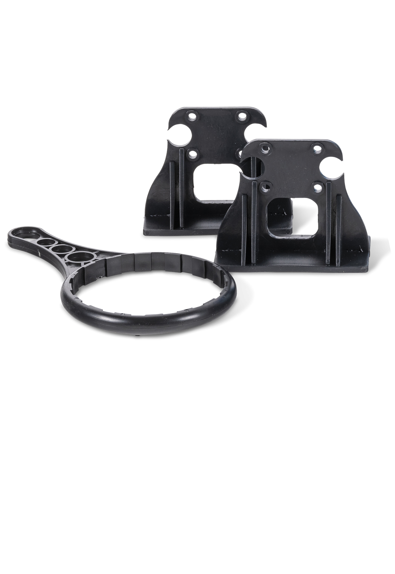 Pack luxe filtre à eau Triplex 3/4 équipé avec cartouche, vannes ... - 5