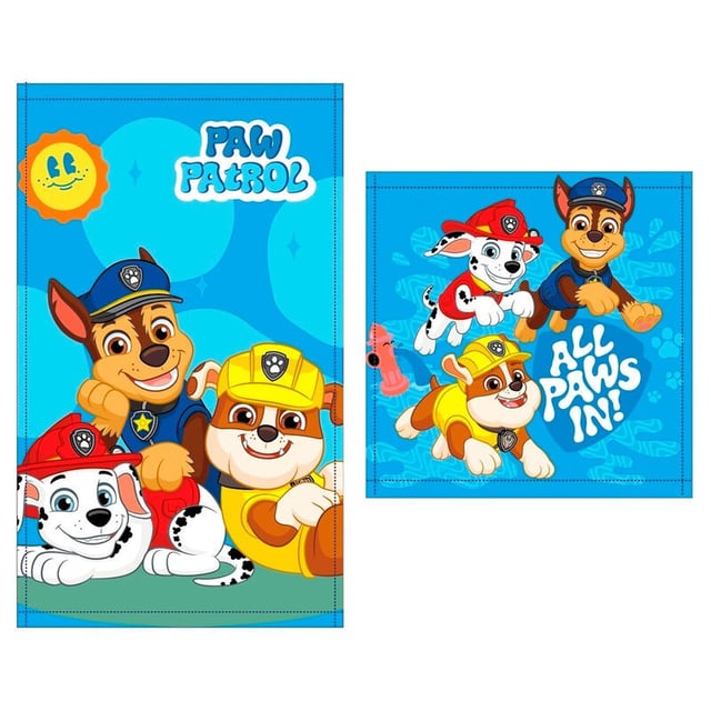 Ensemble de serviettes Paw Patrol