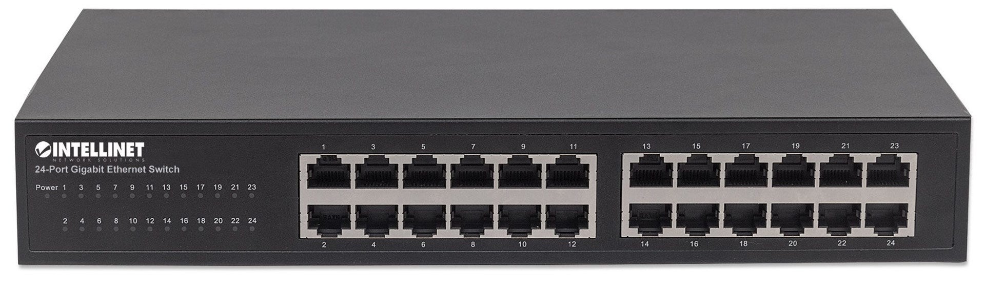 Commutateur Ethernet Gigabit Intellinet 24 ports, 24 ports RJ45 10/100/1 000 Mbit/s, IEEE 802.3az (Energ - 4