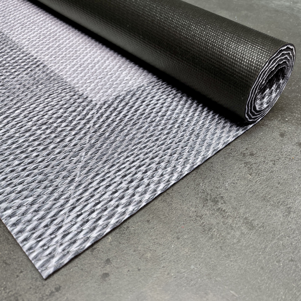 Alfombra vinílica premium, alfombra pvc antideslizante, para interior y exterior gris claro,60 x 200 cm