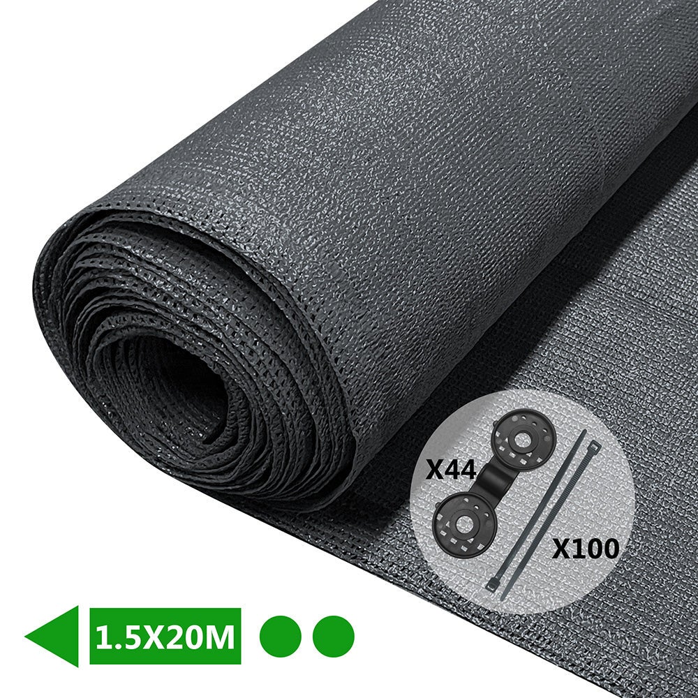 Bandas De Privacidad Para Valla YourGEAR - PVC Duro 1050 G/m² - 9 Tiras 252x19 Cm - Instalación Fácil