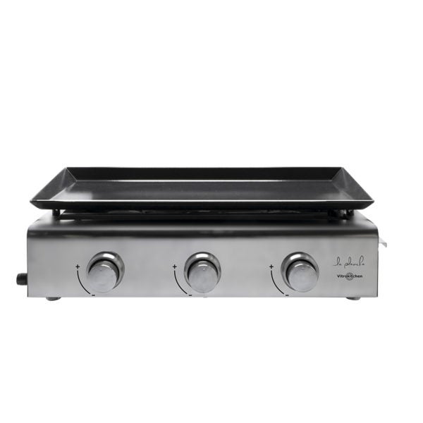 Vitrokitchen Plancha Asar Gas Pg310ib 71X45,4 3F , Leroy Merlin