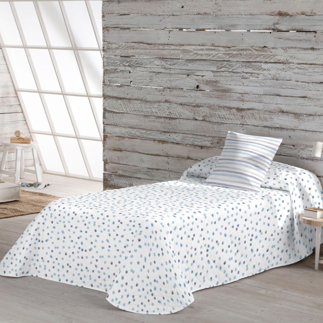 COLCHA BOUTI ISIS AZUL CAMA 90