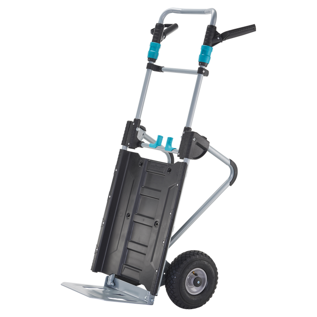 Diable Pliant et Chariot 2-en-1 - Charge Max. 150 kg en Diable et 200 kg en Chariot - TS 2500 - wolfcraft 5535000