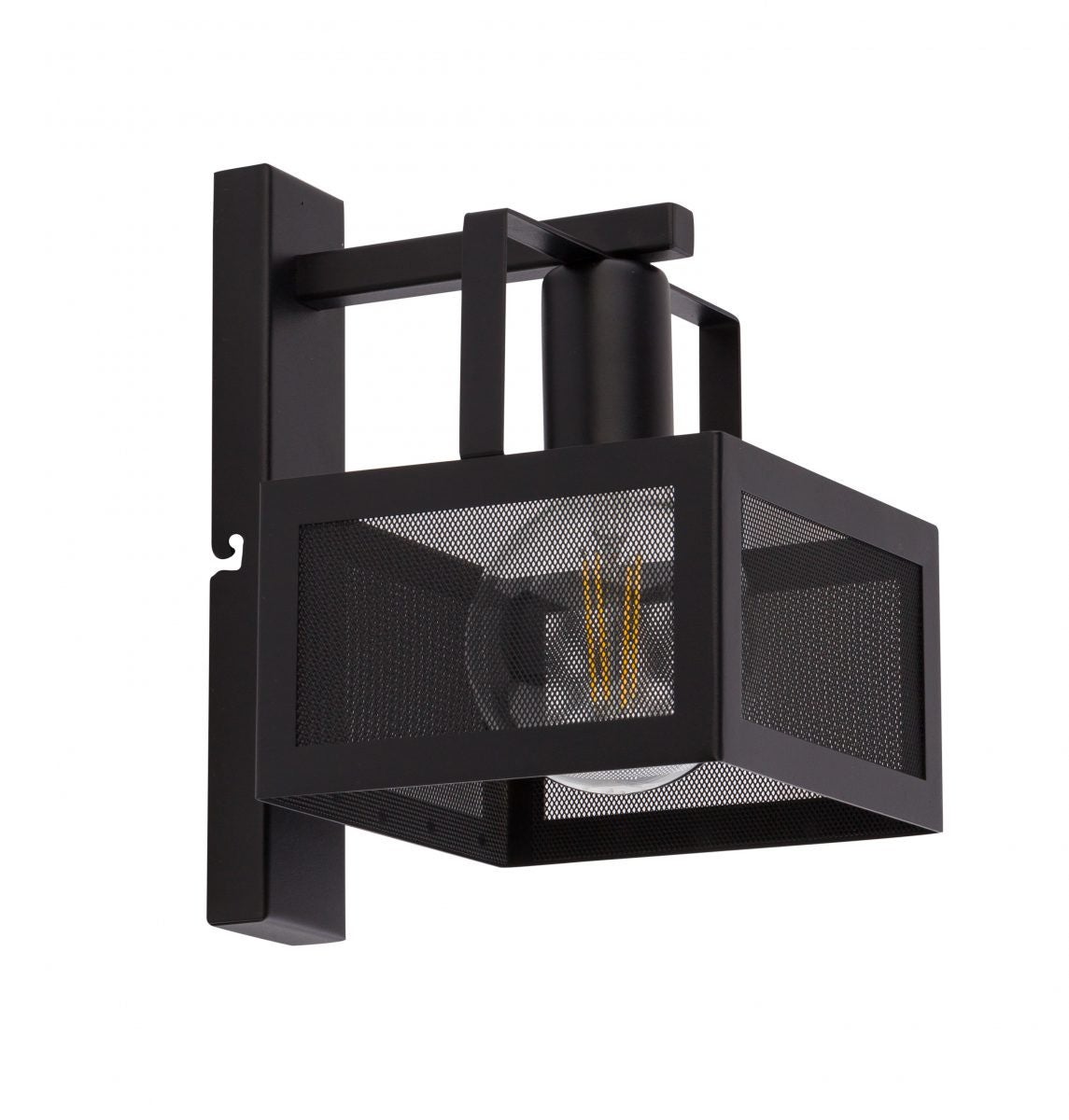 Kinkiet ścienny Albert czarny 1xE27x15W wym: 25 x 16 x 22 cm metal IP20 SIGMA