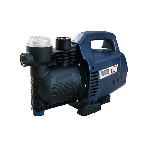 Spido 2040 Pompe D'Arrosage Ecop 160 - 900W - 3600L/H - 4,2 Bars - Corps Fonte Bleu